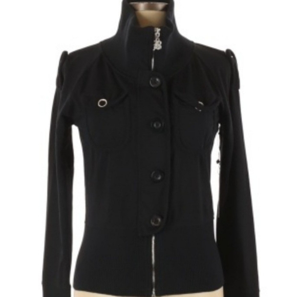 BCBGMAXAZRIA Women's Black Jacket - Picture 1 of 8
